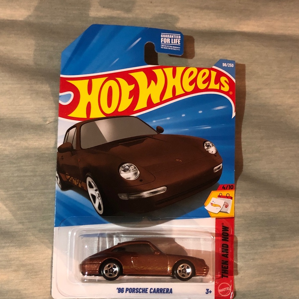 Mattel Hot Wheels Brown Porsche Carrera